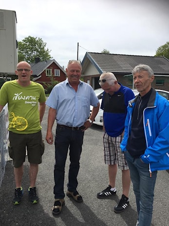 Dugnad på Spartahytta på Sjusjøen